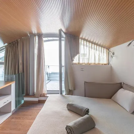 아파트 Chic & Modern With Terrace 볼로냐